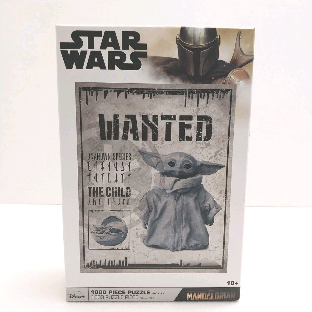 Star Wars: The Mandalorian 1000-piece jigsaw puzzle Wanted Grogu #K017
